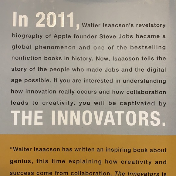 👍2/$26👍 Biography. The innovators. Walter Isaacson - Picture 4 of 7